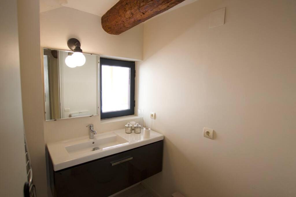 Apartament Central Amb Terrassa Alp Eksteriør billede